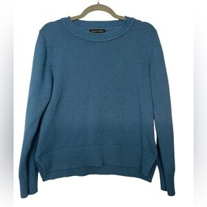 Banana‎ Replublic Women's Fall Blue Crew Neck Sweater Excellent Condition SMALL